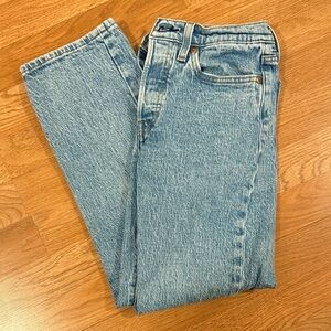 Levi's Classic Blue Straight Leg Jeans